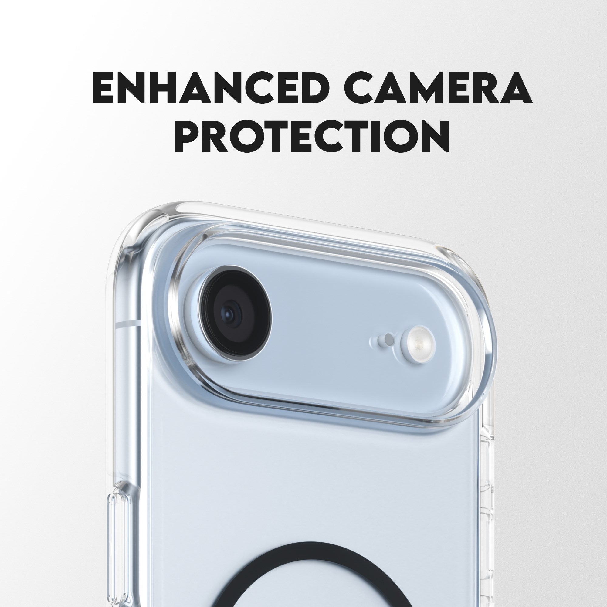 CARE™ by PanzerGlass® Urban Explorer Case Transparent w. Black MagSafe iPhone Air